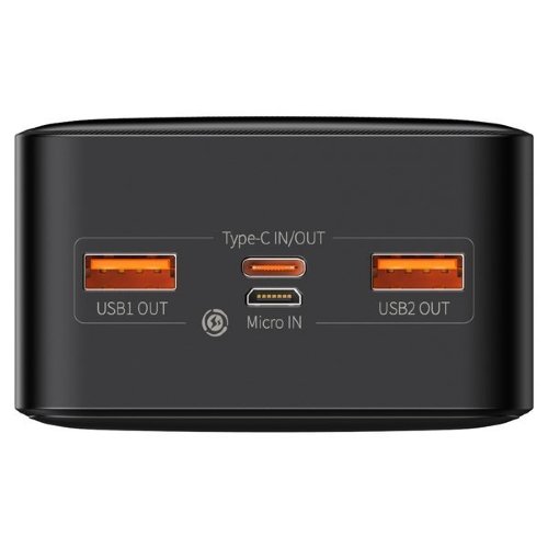 Power Bank BASEUS Bipow digital display fast charge 30000mAh 20w overseas edition - Black  (PPBD050401)