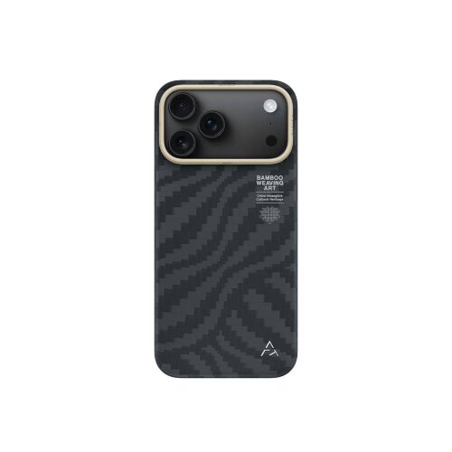 Чехол AIRITY Bamboo Weaving Art case For IPhone 17 Pro Max - China Green