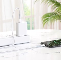 Кабель Hoco X70 Ferry charging data cable for Micro - White
