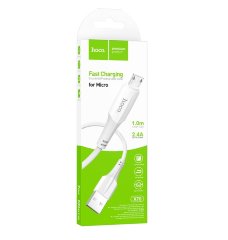 Кабель Hoco X70 Ferry charging data cable for Micro - White