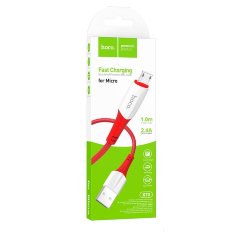 Кабель Hoco X70 Ferry charging data cable for Micro - Red