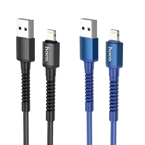 Кабель hoco X71 Especial charging data cable for Lightning - Черный
