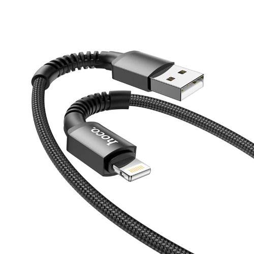 Кабель hoco X71 Especial charging data cable for Lightning - Черный