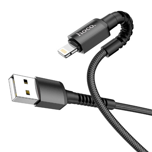 Кабель hoco X71 Especial charging data cable for Lightning - Черный
