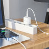 Зарядка Borofone BN3 Premium PD20W single port charger set (Type-C to iP) (EU) - White