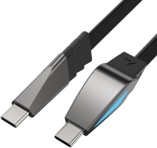 Кабель ACEFAST C30-03 USB-C to USB-C 240W silicone fast charging data cable - Black