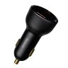 Автомобильное зарядное устройство Baseus Superme Digital Display PPS Dual Quick Charger Car Charger (CCZX-01) - Black