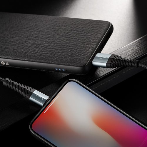 Кабель hoco X38 Cool Charging data cable for Lightning - Black