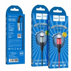 Кабель hoco X38 Cool Charging data cable for Lightning - Black