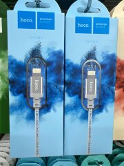 Кабель Hoco X14 Double speed charging data cable IP(L=2M) White