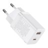 Сетевой адаптер Baseus Super Si Pro Quick Charger C+U 30W EU (CCSUPP-E02) - White