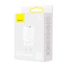 Сетевой адаптер Baseus Super Si Pro Quick Charger C+U 30W EU (CCSUPP-E02) - White