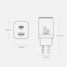 Сетевой адаптер Baseus Super Si Pro Quick Charger C+U 30W EU (CCSUPP-E02) - White