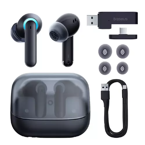 Наушники Baseus AeQur G10 True Wireless Earphones - Cluster Black (A00055400111-00)