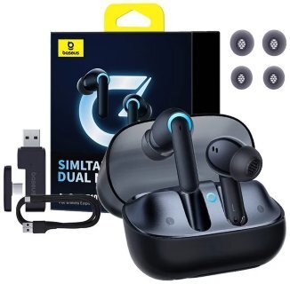 Наушники Baseus AeQur G10 True Wireless Earphones - Cluster Black (A00055400111-00)