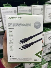 Кабель ACEFAST C30-01 USB-C to L charging data cable - Black
