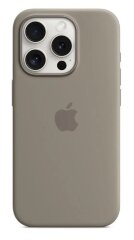 Чехол для Silicone case Magsafe for IP 15 pro max (6.7) - Clay