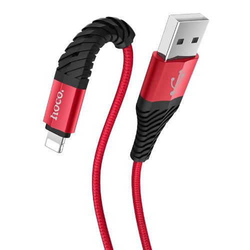 Кабель hoco X38 Cool Charging data cable for Lightning - Red