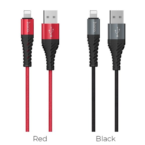 Кабель hoco X38 Cool Charging data cable for Lightning - Red