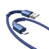 Кабель hoco X71 Especial charging data cable for Micro - Синий