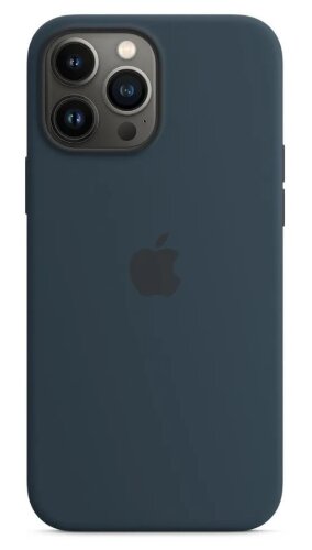 Чехол для Silicone case Magsafe for IP 15 pro max (6.7) - Dark Blue