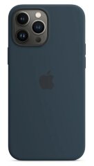Чехол для Silicone case Magsafe for IP 15 pro max (6.7) - Dark Blue