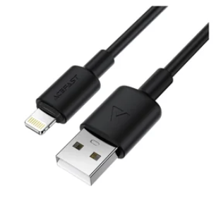 Кабель ACEFAST C29-02 USB-A to L silicone charging data cable 2m - Black