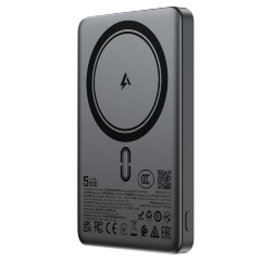 Внешний аккумулятор ACEFAST M35 PD18W magnetic fast charging power bank 5000mAh - metal gray