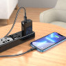 Кабель Hoco X69 Jaeger charging data cable for iP - Black, White