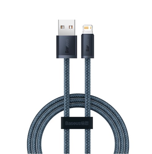 Кабель Baseus Dynamic USB to iP 2.4A 1m (CALD000416) - Slate Gray