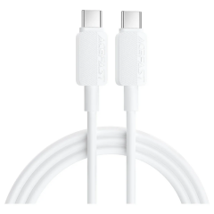 Кабель ACEFAST C26-03 USB-C to USB-C PVC charging data cable - White