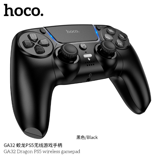Беспроводной геймпад HOCO GA32 Dragon PS5 wireless gamepad - Black