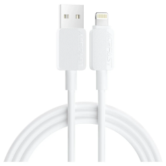 Кабель ACEFAST C26-02 USB-A to L PVC charging data cable - White