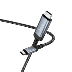 Кабель HOCO UA43 Type-c to HDTV screen mirroring cable - Metal gray