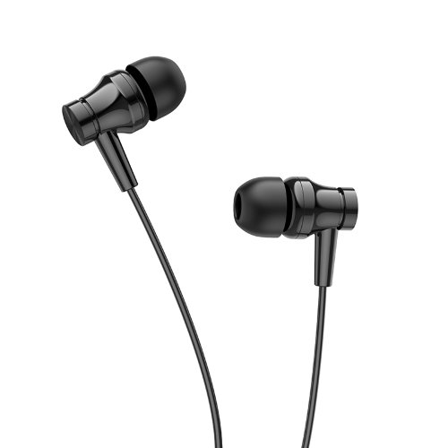 Наушники Borofone BM67 Talent universal earphones with mis - Black