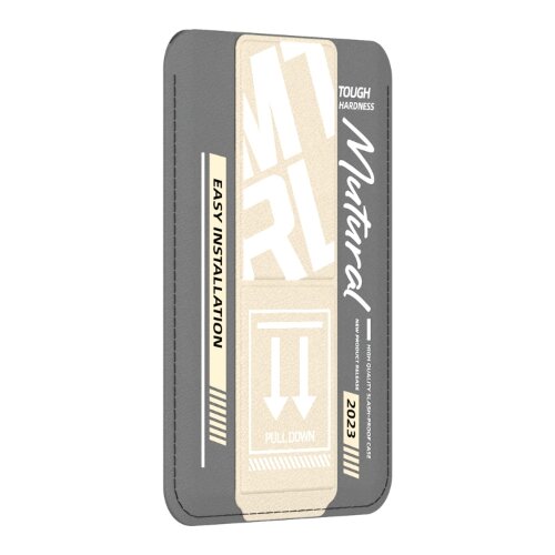 Картхолдер Mutural chuncai series magnetic bag - Gray/Beige