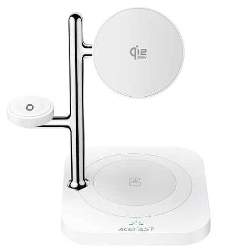 Беспроводное зарядное устройство ACEFAST E39 4-IN-1 desktop wireless charger - White