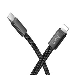 Кабель HOCO X125 Exceso PD30W charging data cable IP - Black