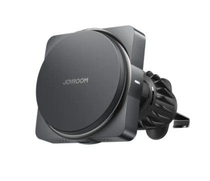 Автомобильный держатель с беспроводной зарядкой JOYROOM JR-ZS506 Magnetic wireless car charger Black