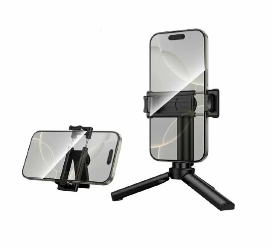 Штатив HOCO K100 Prestigio mini tripod - Black