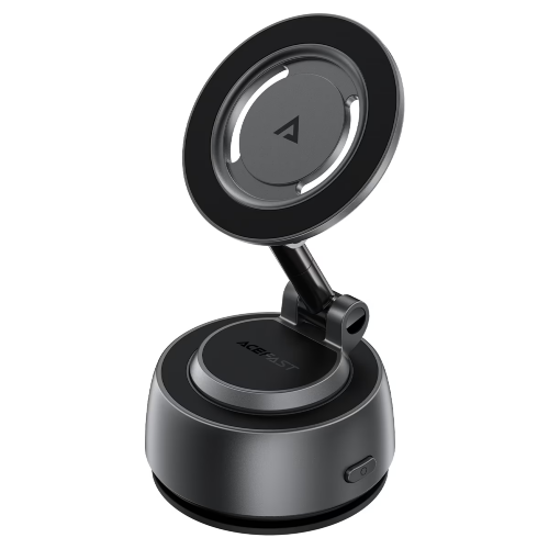 Автомобильный держатель ACEFAST E54 electric suction cup magnetic car holder for dashboard - Metal grey