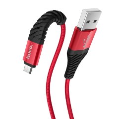 Кабель hoco X38 Cool Charging data cable for Micro - Red