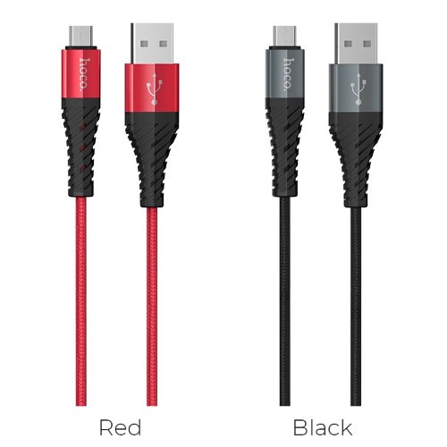 Кабель hoco X38 Cool Charging data cable for Micro - Red