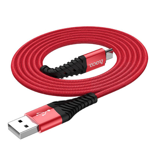 Кабель hoco X38 Cool Charging data cable for Micro - Red
